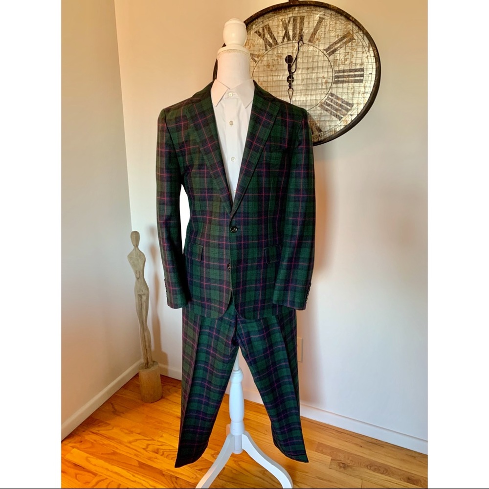J Crew Ludlow mens suit 38S jacket 30W 28L pants